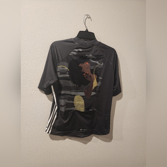 Women's Adidas x Thebe Magugu Aeroready Cycling Jersey - Picture 15 of 16